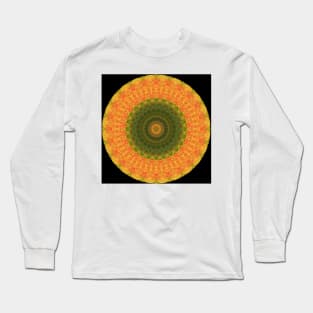 Gum Leaf Mandala Long Sleeve T-Shirt